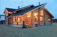 Pension, Herberge, Restaurant aus Holz